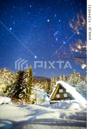 冬の白川郷 41944631