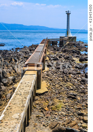 瀬詰崎灯台　【長崎県南島原市口之津町】 41945400