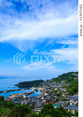 富津漁港の眺め　【長崎県雲仙市小浜町】 41945462