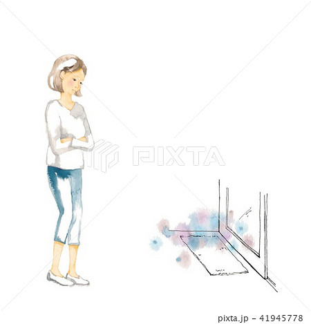 ママ悩む、バスマット ママ悩む、バスマット 41945778