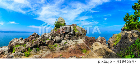 富津弁天公園　高石　パノラマ　【長崎県雲仙市小浜町】 41945847