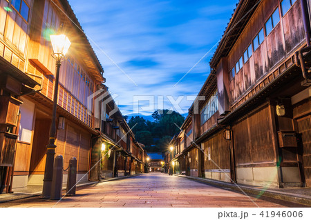 金沢 ひがし茶屋街 夜景 金沢 ひがし茶屋街 夜景 41946006