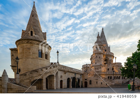 Fisherman's Bastion in Budapest city, Hungary Fisherman's Bastion in Budapest city, Hungary 41948059