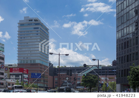 大分駅とビル 大分駅とビル 41948223