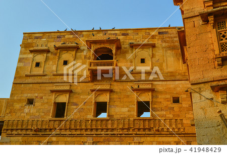 Old buildings in Jaisalmer, India Old buildings in Jaisalmer, India 41948429