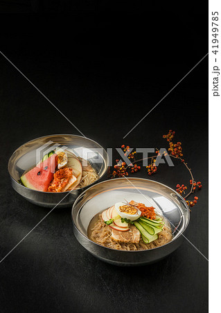 韓国北朝鮮料理　冷麺 Korea cold noodle dishes 41949785