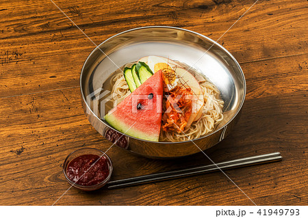 韓国北朝鮮料理　冷麺 Korea cold noodle dishes 41949793