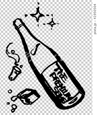 酒・日本酒・Japanese sake　イラスト 41950504