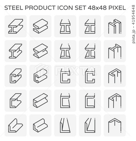 steel product icon steel product icon 41954648