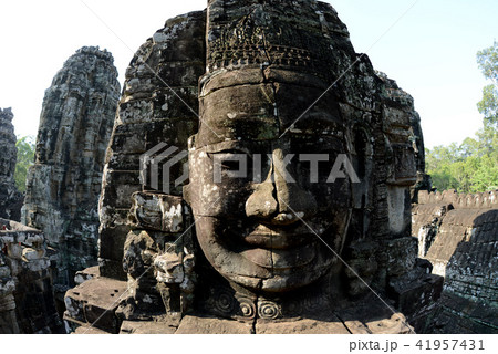 CAMBODIA SIEM REAP ANGKOR THOM BAYON TEMPLE CAMBODIA SIEM REAP ANGKOR THOM BAYON TEMPLE 41957431