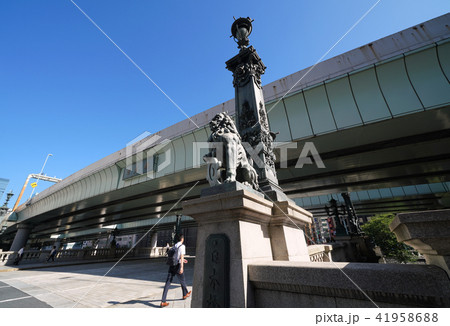 日本の東京都市景観　日本橋 41958688