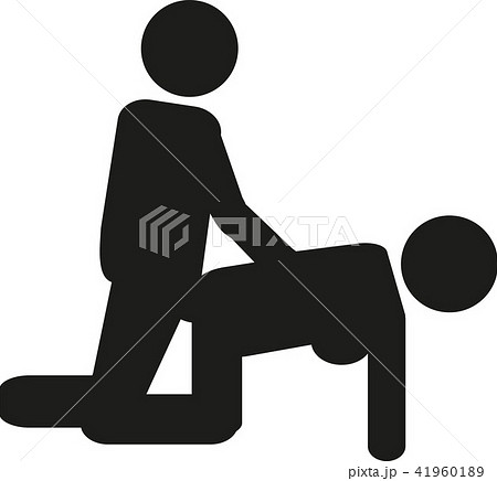 Black Doggy Style Sex Positions - Sexual intercourse doggy style pictogram - Stock Illustration [41960189] -  PIXTA