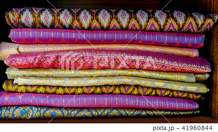 Silk, Scarf, Textile, Fez - Morocco, Cashmere Silk, Scarf, Textile, Fez - Morocco, Cashmere 41960844