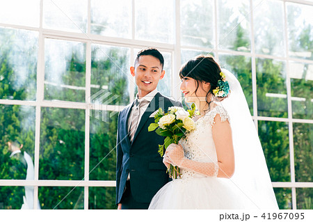 フォトウエディング 結婚 新郎新婦 41967095