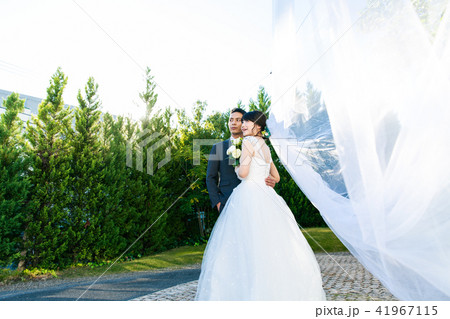 フォトウエディング 結婚 新郎新婦 41967115