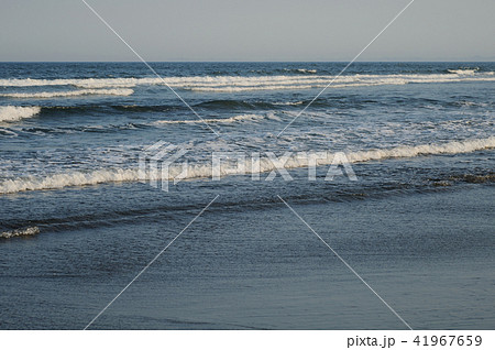 海岸風景 水平線 九十九里浜 千葉県 海岸風景 水平線 九十九里浜 千葉県 41967659