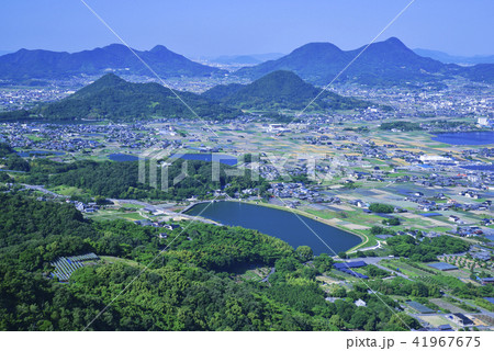 讃岐平野と溜池 讃岐平野と溜池 41967675