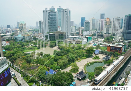Benchasiri Park near Phrom Phong station, Bangkok Benchasiri Park near Phrom Phong station, Bangkok 41968757