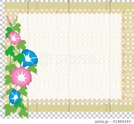 Morning glory and blind background 41969343
