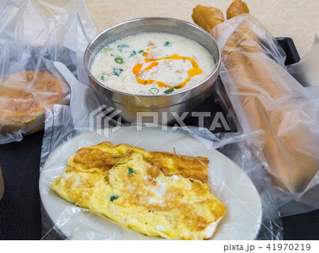 豆漿（トゥジャン） 朝食 台湾 41970219