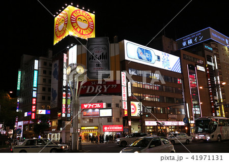 すすきのの夜景 41971131