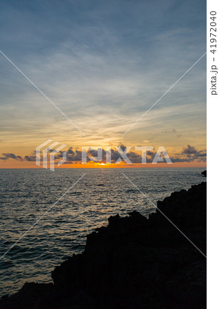 宮古島の夕陽 41972040
