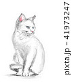 白猫　イラスト 41973247