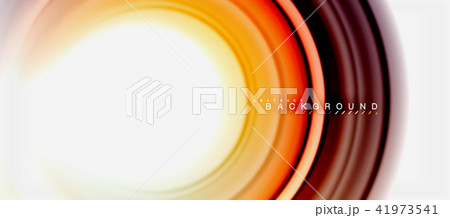 Rainbow fluid abstract swirl shape, twisted liquid colors design, colorful marble or plastic wavy 41973541