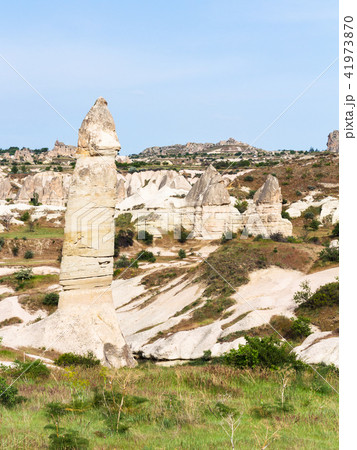fairy chimney rocks in mountains of Goreme Park 41973870