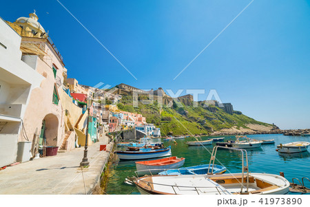 Marina Corricella and Terra Murata, Procida, Italy 41973890