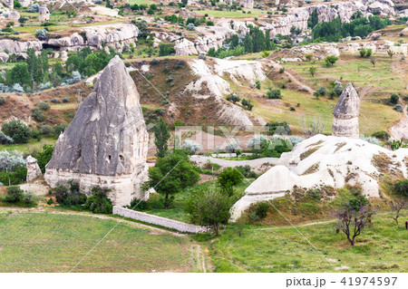 old rock-cut houses in Goreme National Park 41974597