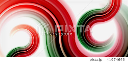 Rainbow fluid color line abstract background - swirl and circles, twisted liquid colours design Rainbow fluid color line abstract background - swirl and circles, twisted liquid colours design 41974666