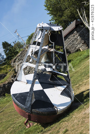 Large decorative buoy on land 41976125