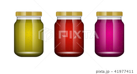 Jam Kiwi Glass Jar With Jam And Configure Stock Illustration Jam Kiwi Glass Jar With Jam And Configure Stock Illustration