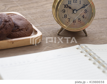 Homemade soft dark chocolate brownie cookies 41980038