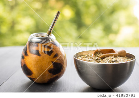 yerba mate drink 41980793