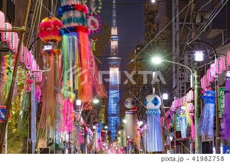 下町七夕まつり かっぱ橋本通り 41982758