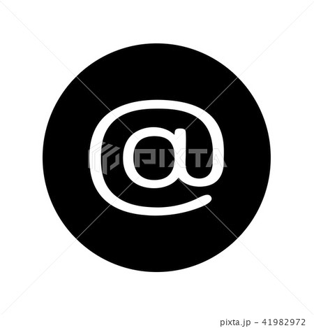 Email icon in black circle. E-mail symbol Email icon in black circle. E-mail symbol 41982972