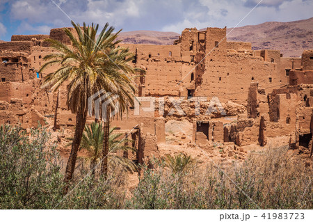 Tinerhir village near Georges Todra at Morocco 41983723