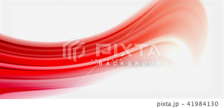 Rainbow fluid colors abstract background twisted liquid design, colorful marble or plastic wavy 41984130
