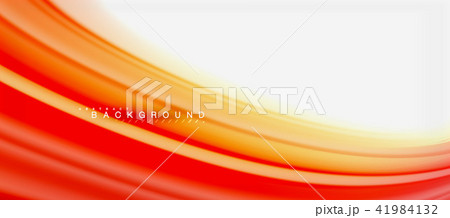 Rainbow fluid colors abstract background twisted liquid design, colorful marble or plastic wavy 41984132