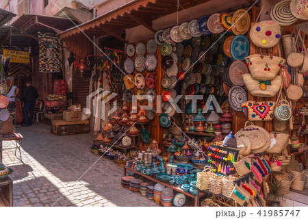 モロッコ マラケシュ メディナ スーク (市場) モロッコ マラケシュ メディナ スーク (市場) 41985747