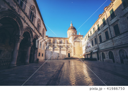 Dubrovnik Cathedral in Dubrovnik old town, Croatia Dubrovnik Cathedral in Dubrovnik old town, Croatia 41986750