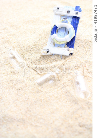 夏の砂浜 41987431