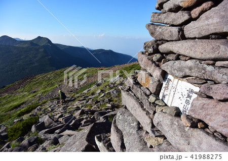 八ヶ岳の硫黄岳登山道 八ヶ岳の硫黄岳登山道 41988275