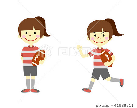 ラグビー 女の子 ラグビー 女の子 41989511