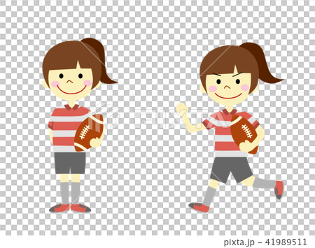 ラグビー 女の子 ラグビー 女の子 41989511