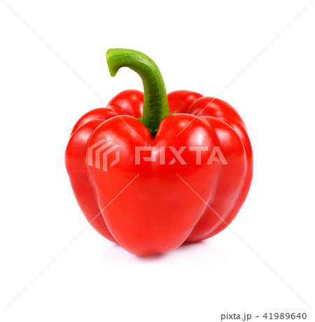 Red pepper isolated on a white background 41989640