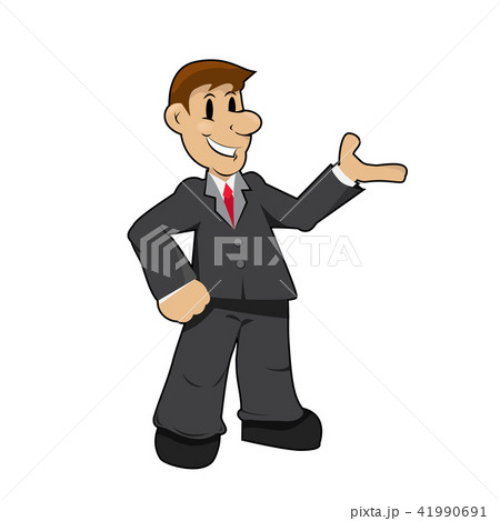 Business man cartoon character.- vector  41990691