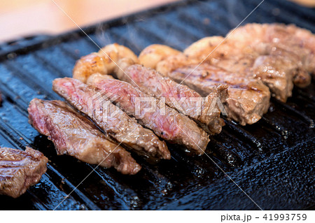 短角牛のステーキ 短角牛のステーキ 41993759